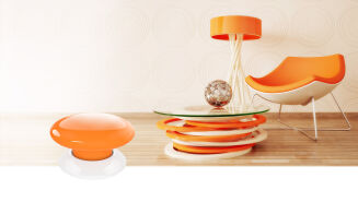 The Button Orange (FGPB-101-8 ZW5) - 4