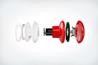 The Button Orange (FGPB-101-8 ZW5) - 3